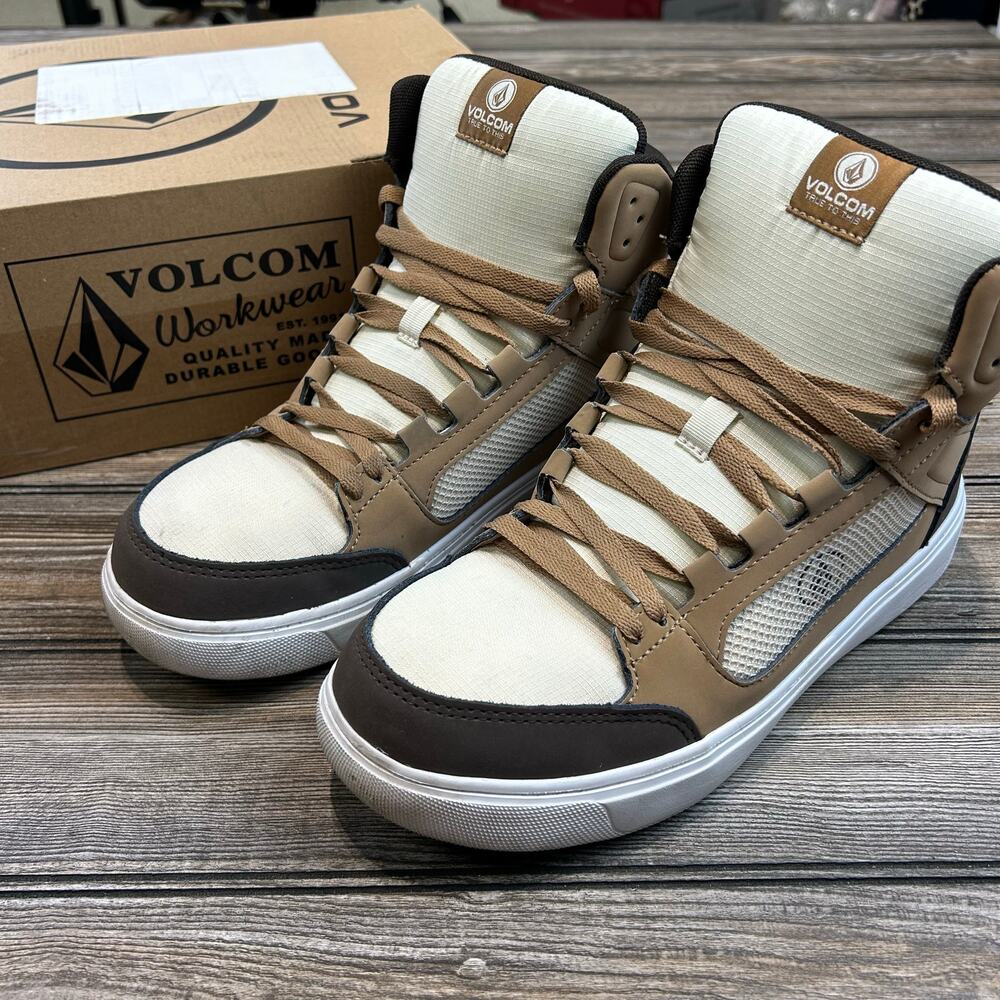 Volcom Evolve High Top Work Shoe Size 8.5